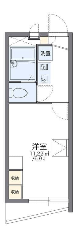レオパレスアルテ駒沢大学 302 間取り図