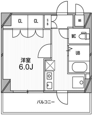 スペーシア高円寺Ⅱ 211 間取り図