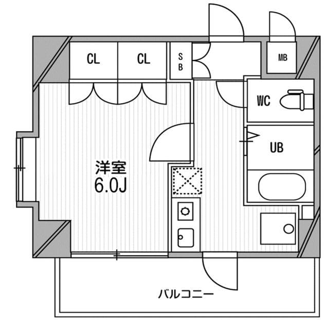 スペーシア高円寺Ⅱ 308 間取り図