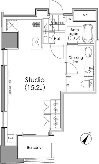 パークハビオ水天宮前の写真