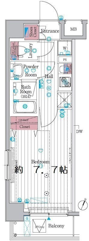 ディアレイシャス東京ノースパレス 101