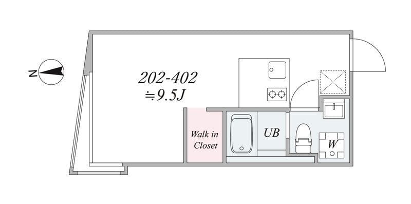 trias310 302 間取り図