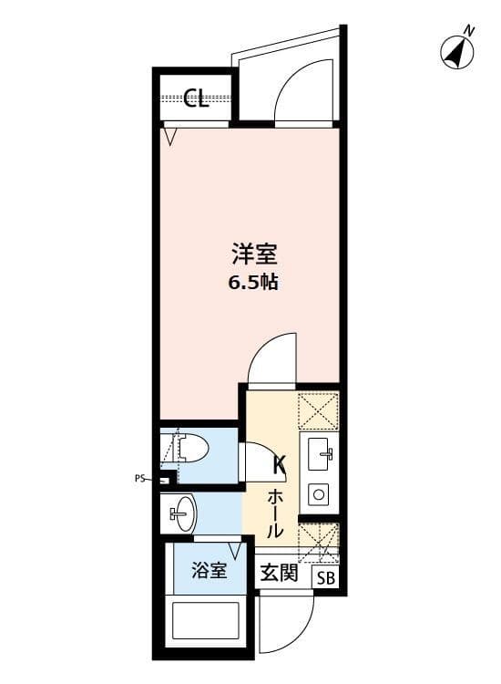 グランクオール赤塚 103 間取り図