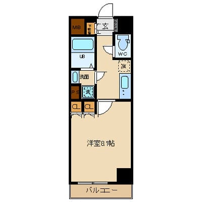 プレール・ドゥーク東陽町 207 間取り図
