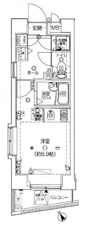 スパシエルクス門前仲町の写真