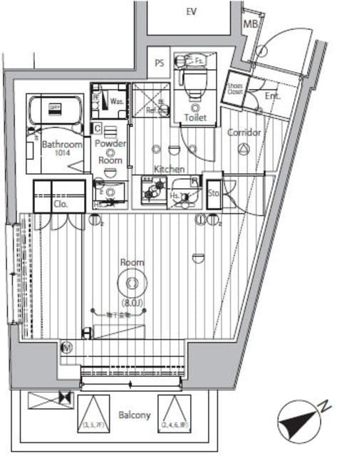 プロスタイルウェルス西早稲田 503