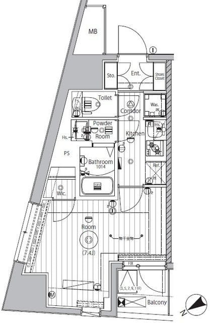プロスタイルウェルス西早稲田 901