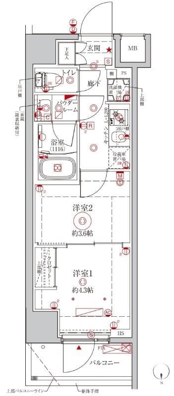 クレイシアIDZ王子フォレストヒルズ 101