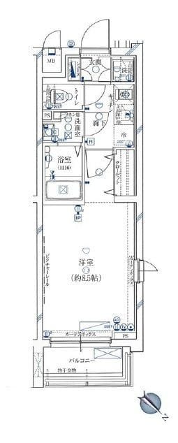 ガリシア新宿余丁町 201