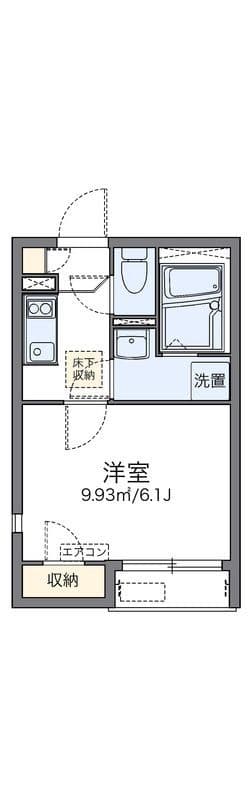 レオネクストヴァンベールⅢ 101 間取り図