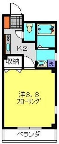 アンプルールフェール宮内 301 間取り図