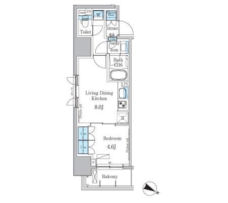 パークアクシス小伝馬町 1201