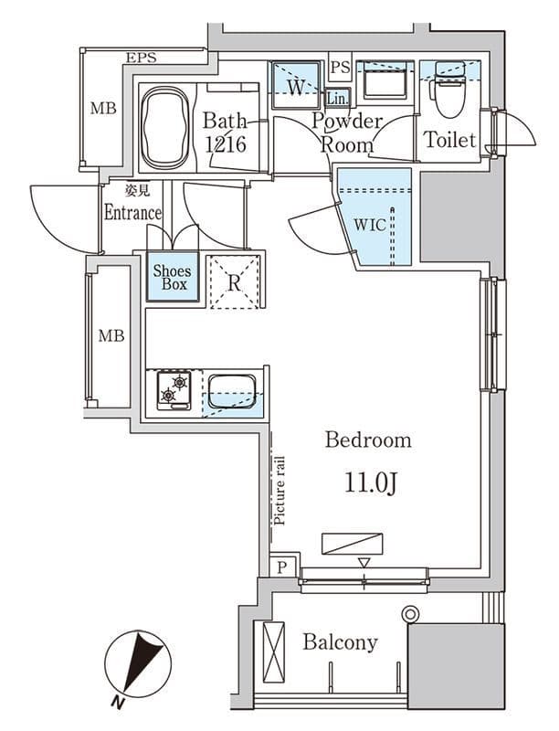 パークアクシス小伝馬町 705