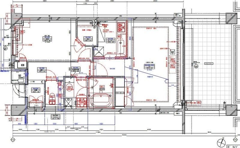 NK青山ホームズ 707 間取り図