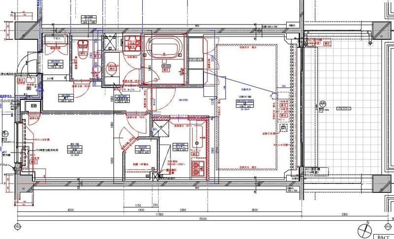 NK青山ホームズ 710 間取り図
