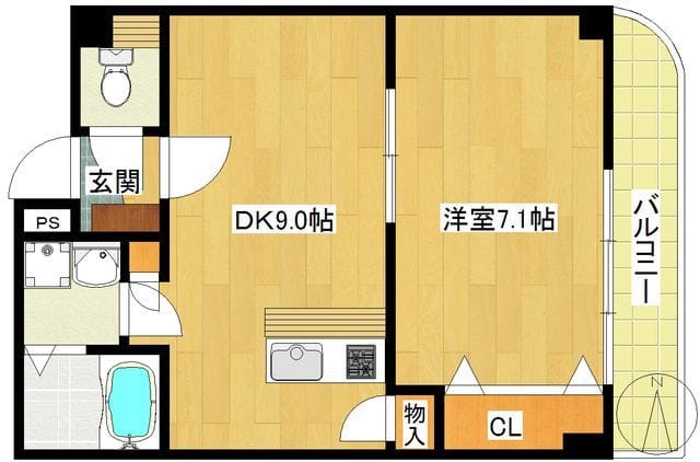 ロードツー 301 間取り図