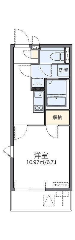 レオネクストグリーンパーク舎人 105 間取り図