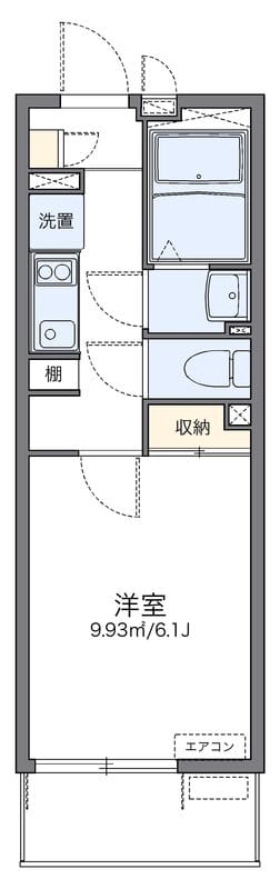 レオネクストグリーンパーク舎人 202 間取り図