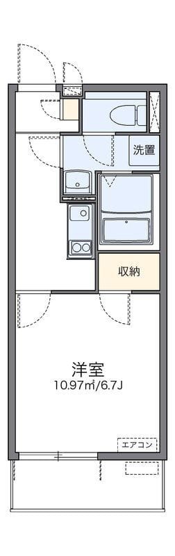 レオネクストグリーンパーク舎人 303 間取り図