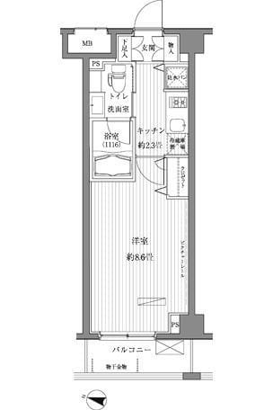 メゾンカルム西新宿 213