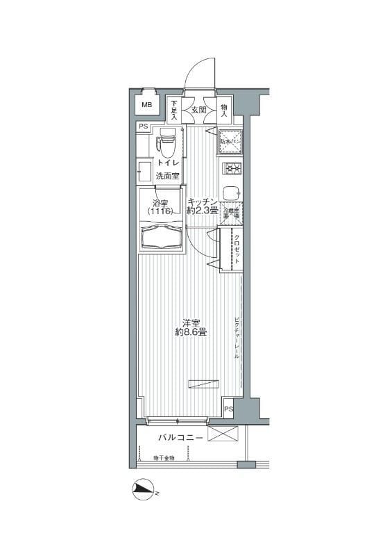 メゾンカルム西新宿 318