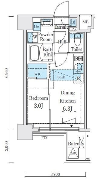 リビオメゾン新大橋 403