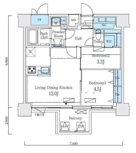 リビオメゾン新大橋 702