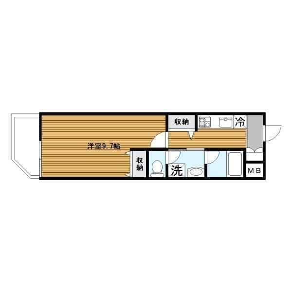 横浜元町ガーデン16 103 間取り図