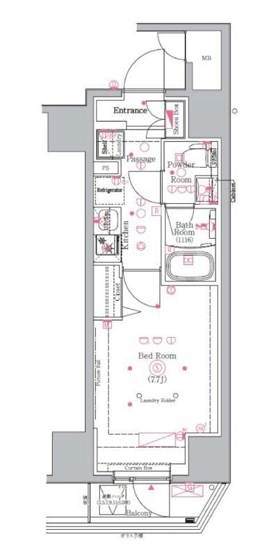 ジェノヴィア川崎Ⅲ 1103