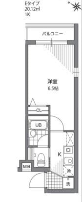 プライムアーバン目黒リバーサイド 503 間取り図