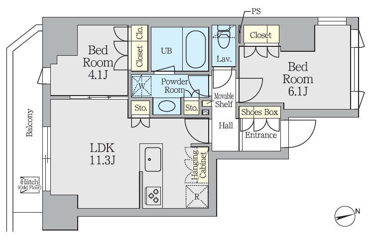 クレストコート上野 1201
