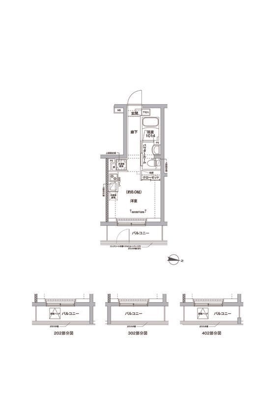 RELUXIA方南町Ⅱ 502 間取り図