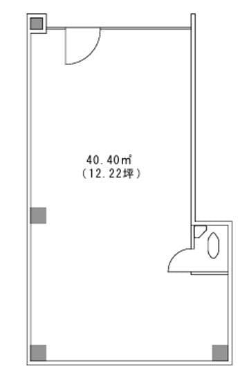 豊栄ビル 103 間取り図