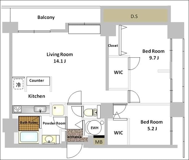 Daiwa芝浦ビル 1107