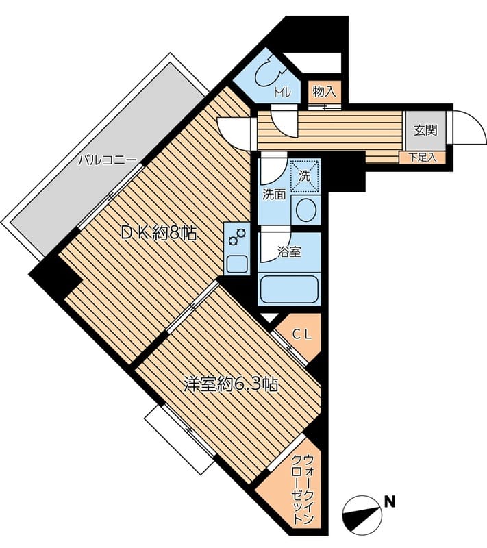 クリオ王子神谷弐番館 0701