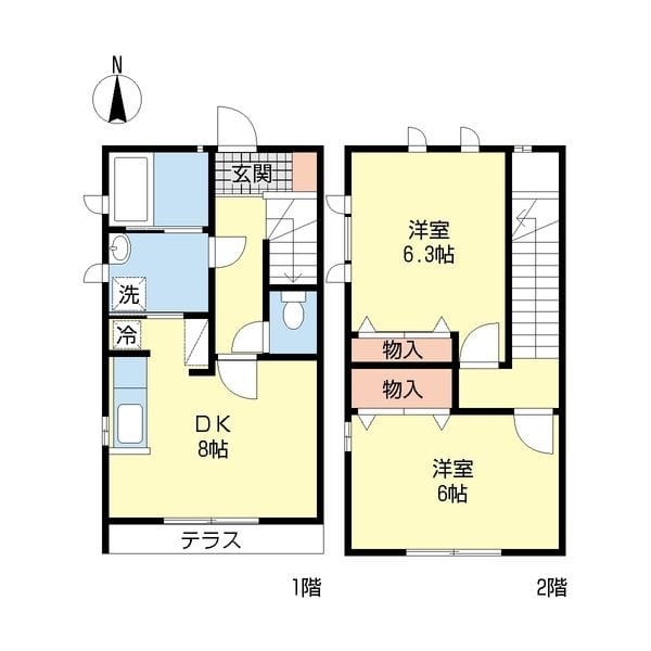 フォリア・深沢 0101 間取り図