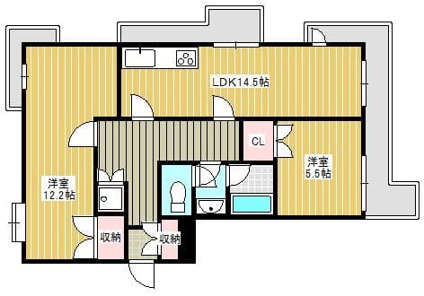 田園調布フォレストヒルズ 401 間取り図