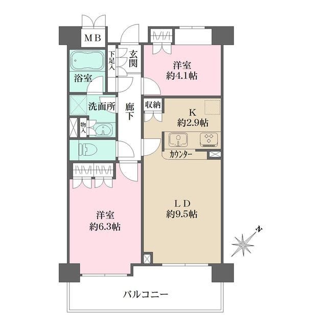 御殿山南パークハウス 505