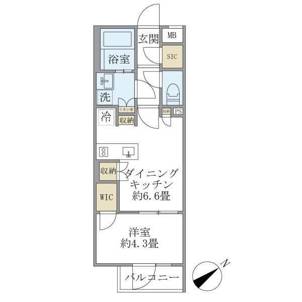 コンポジット早稲田鶴巻町 103