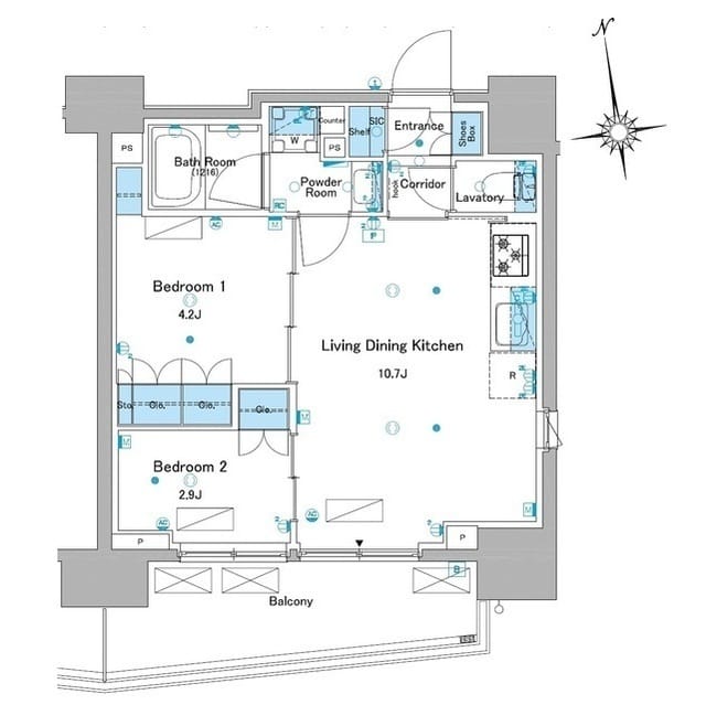 ルフォンプログレ品川大井 1302