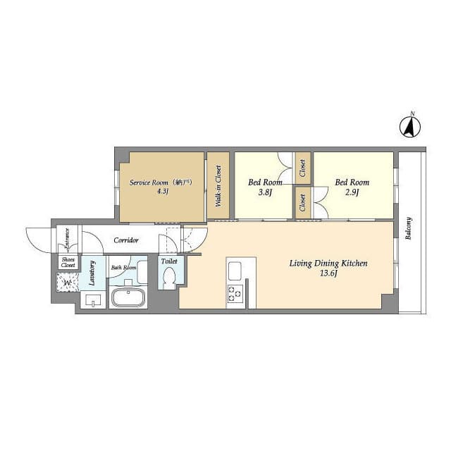 アジールコート練馬中村橋 116