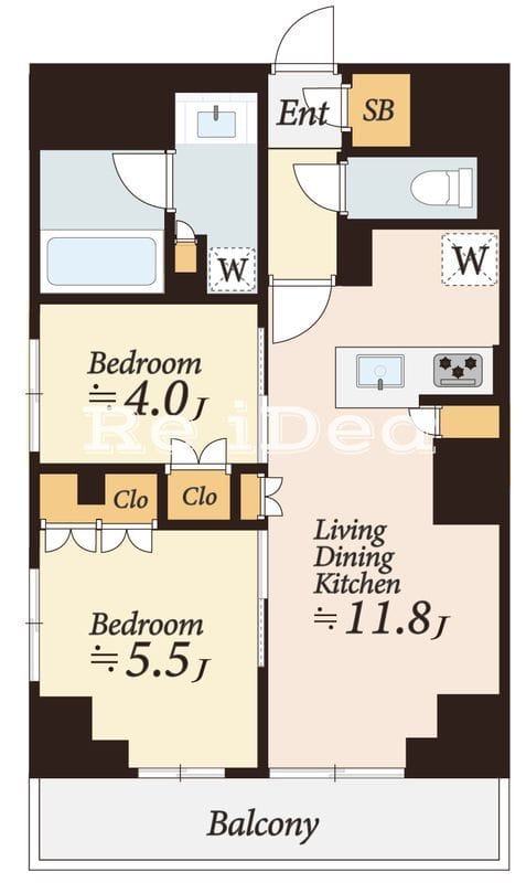 リーラ品川戸越 802