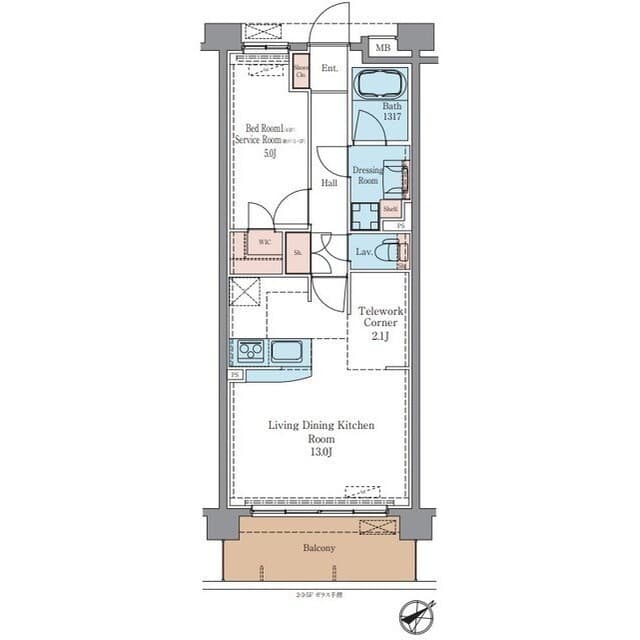 ラグゼナ平井ノース 0307