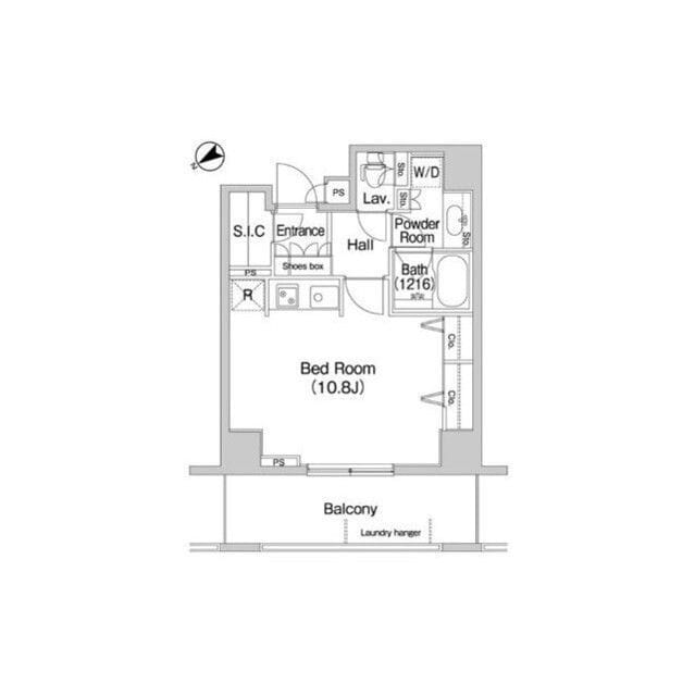 コンフォリア田町 0705 間取り図