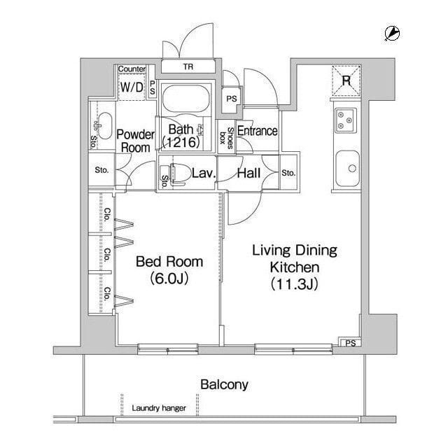 コンフォリア田町 1106