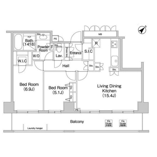 コンフォリア田町 1202