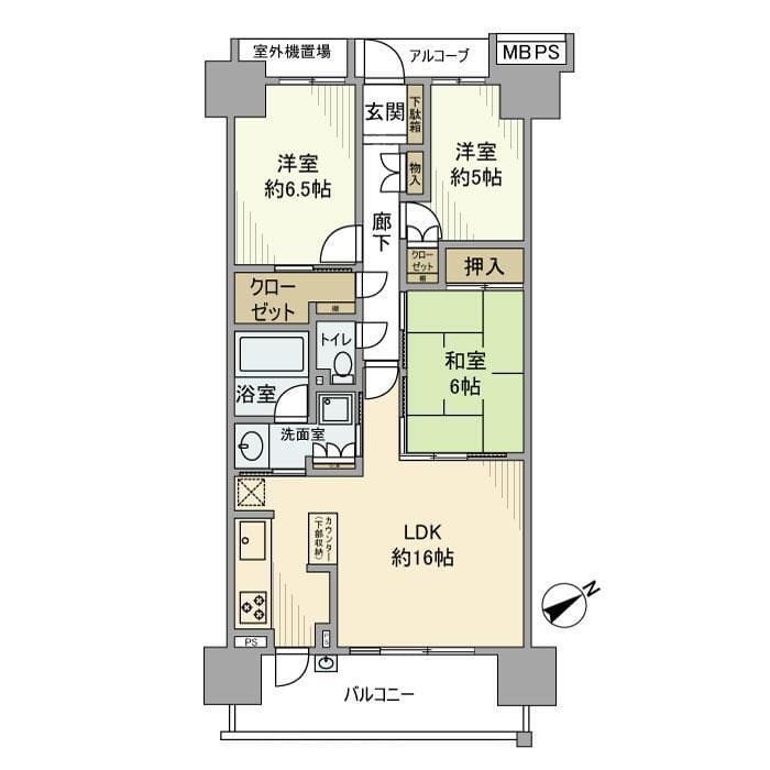 亀戸レジデンス 1132 間取り図