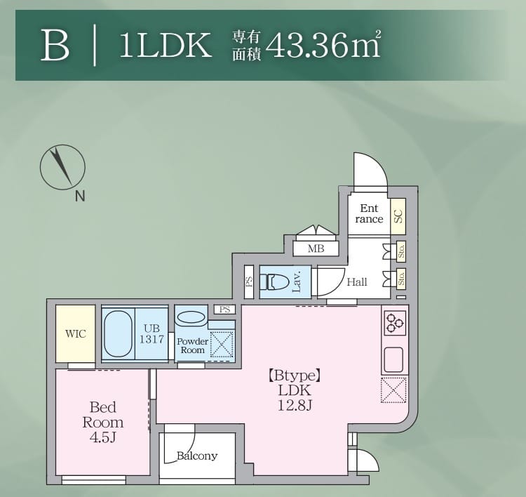 A-3 ASAGAYA Residence 102