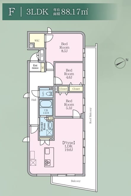 A-3 ASAGAYA Residence 302