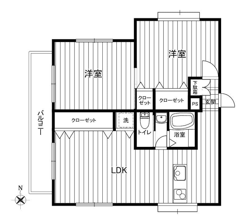 淡島マンションの写真